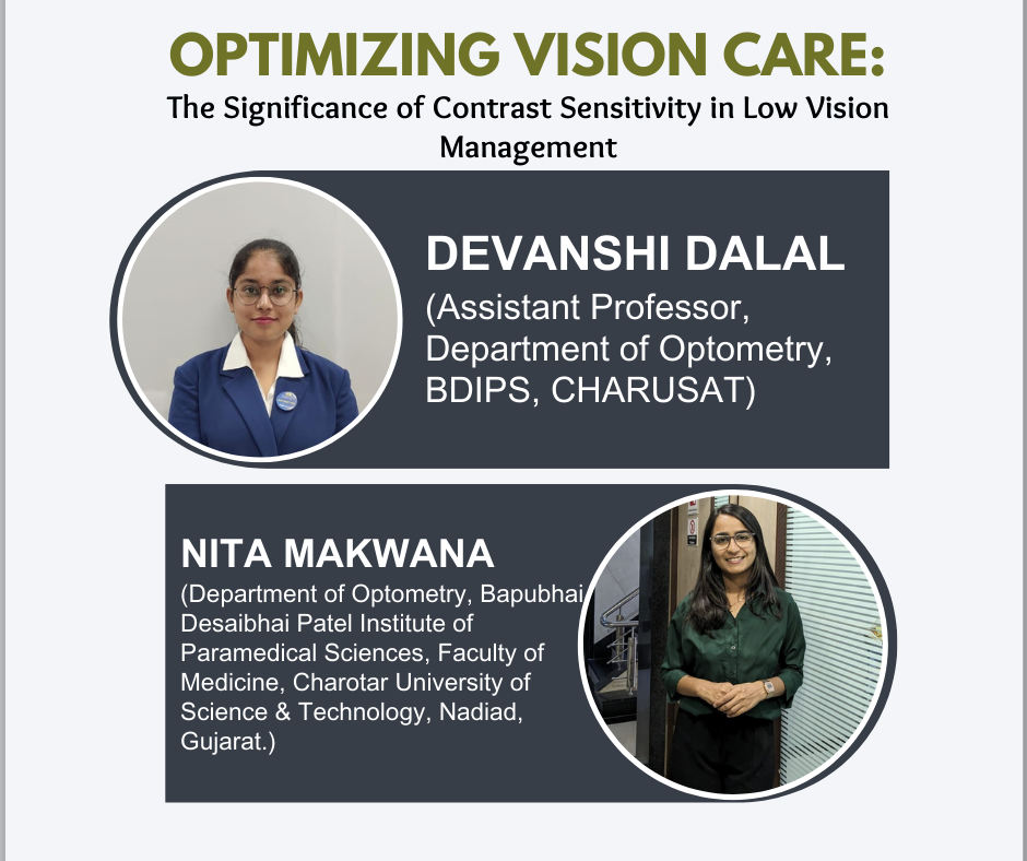 Optimizing Vision Care: The Significance of Contrast Sensitivity in Low Vision  Management