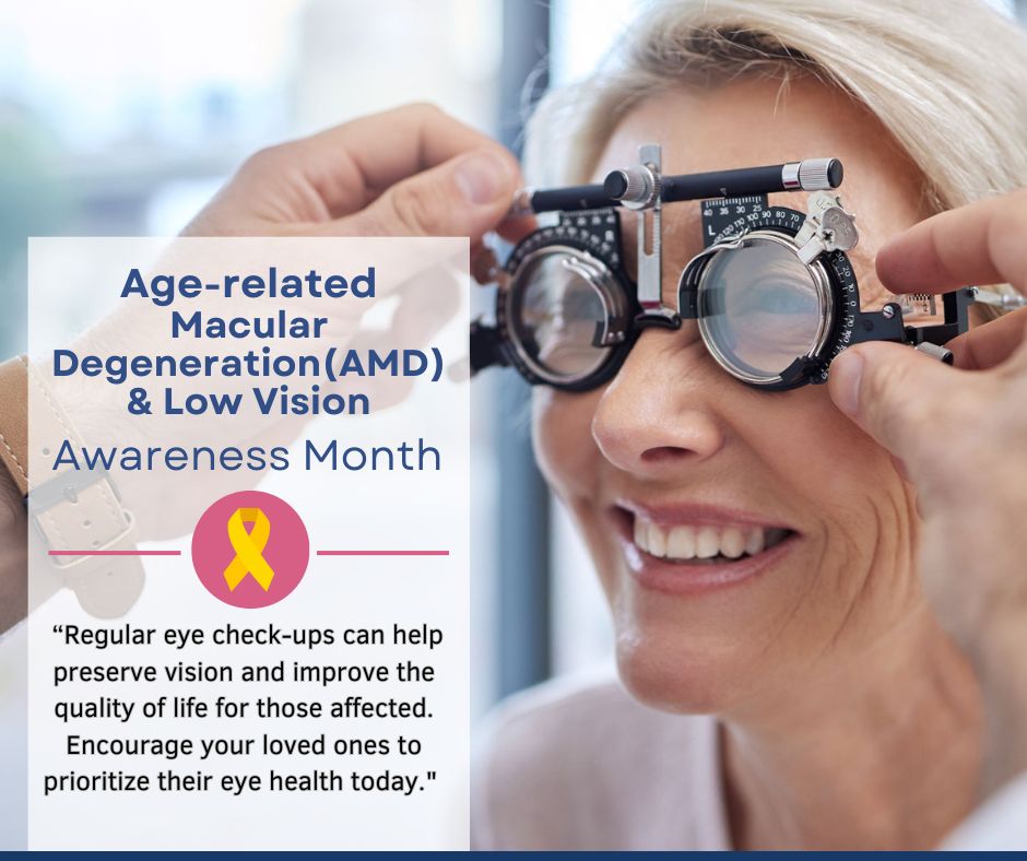 February is AMD and Low Vision Awareness Month: Let's Shed Light on Vision Health