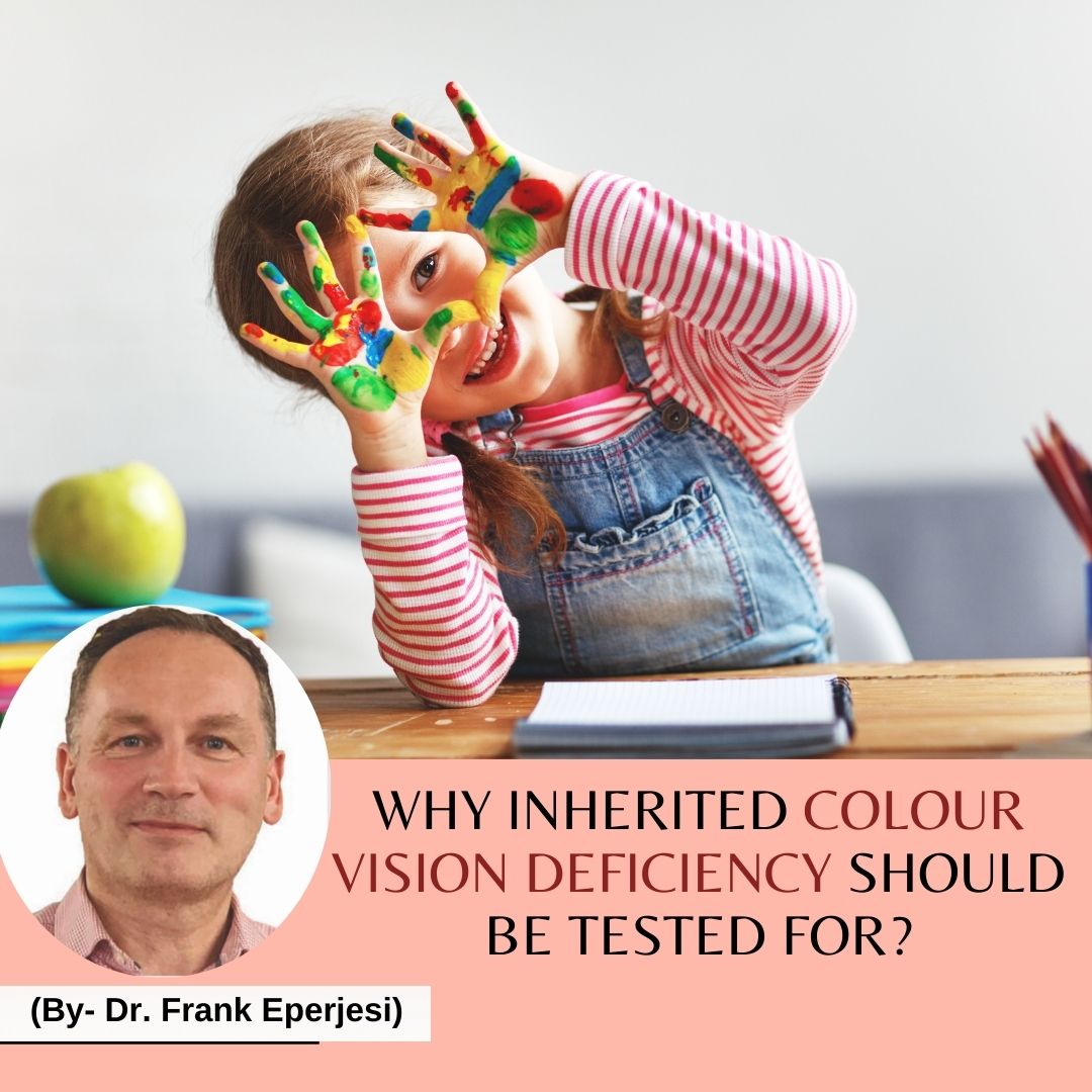 Why inherited colour vision deficiency should be tested for?