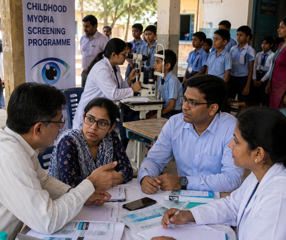 Childhood Myopia Enters Parliament: An Opportunity for India to Act